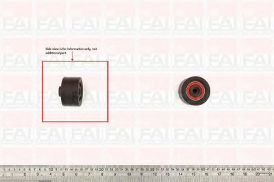 FAI AUTOPARTS t9480 -  Паразитный / Ведущий ролик, зубчатый ремень